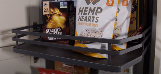 Revolutionize Your Pantry Storage with Maple Pullout & Flat Wire Swing-Out Organizers