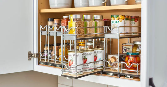 Transform Your Wall Cabinets with Rev-A-Shelf’s Pull-Out Organizer