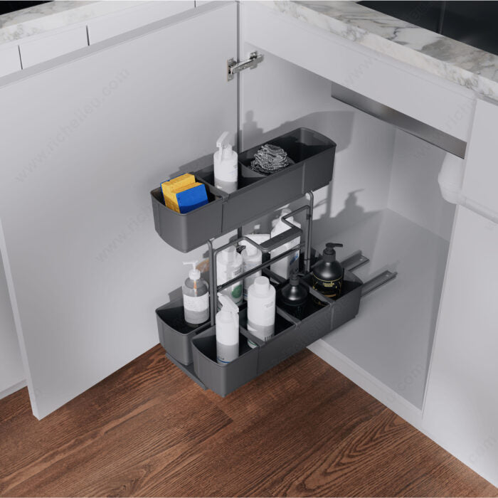 Pull-Out Baskets for Cleaning Products
