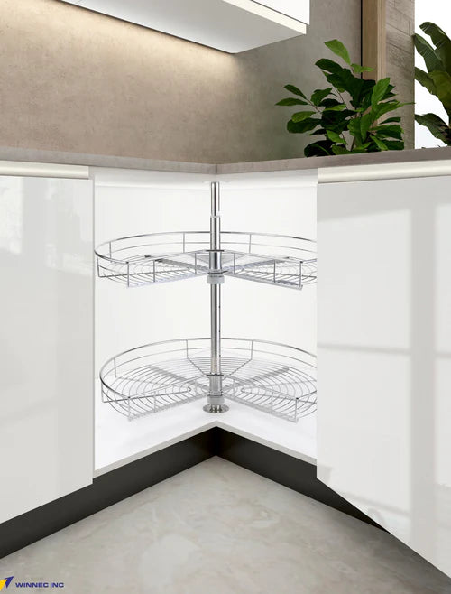 270 Degree Lazy Susan Wire Baskets