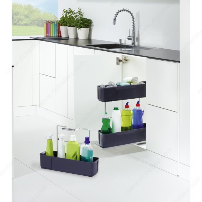 Pull-Out Baskets for Cleaning Products