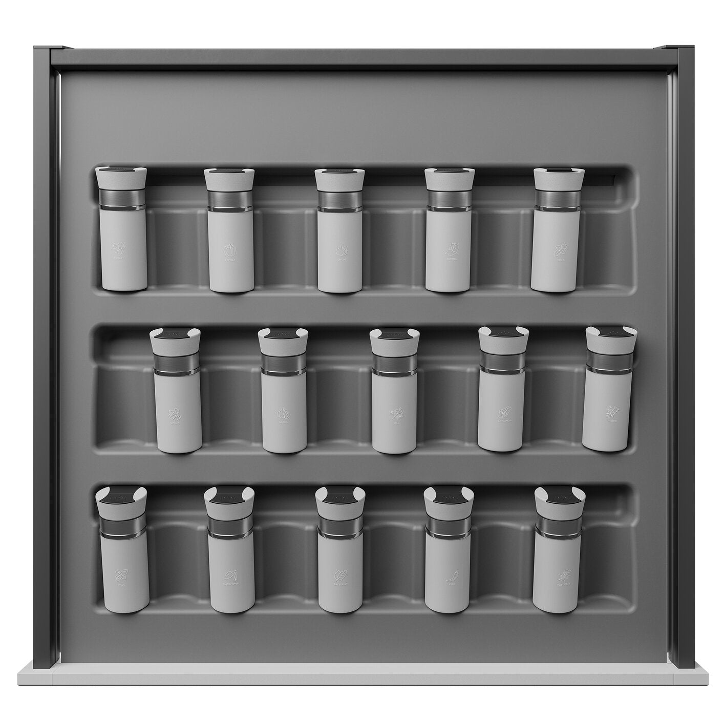 Spice Rack Insert Drawer Organizer Kits-AREA