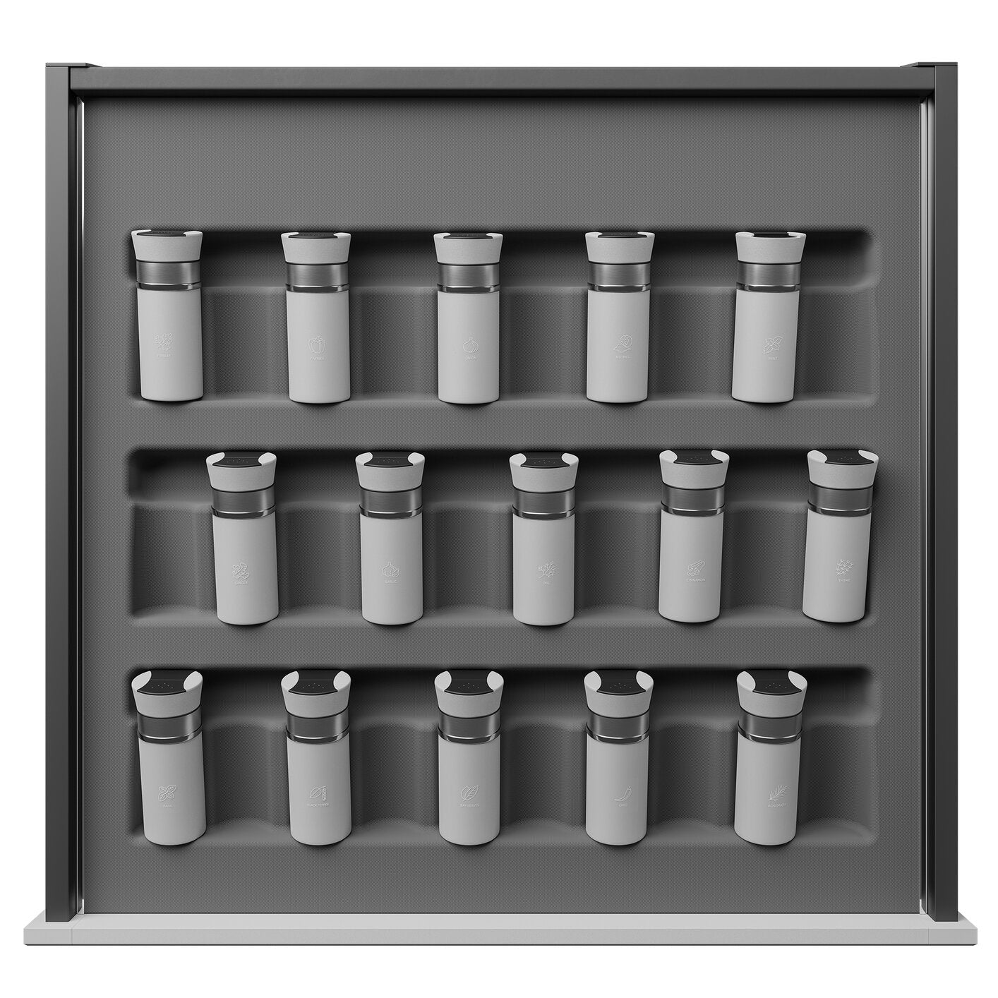 Spice Rack Insert Drawer Organizer Kits-AREA
