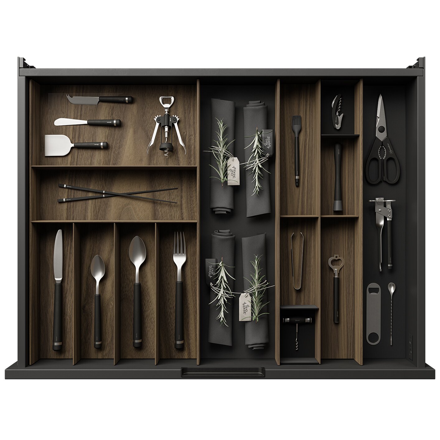 30 Inch Cutlery Drawer Organizer Kits-AUTOGRAPH-GENEVIEVE