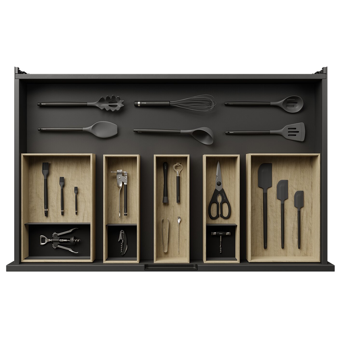36 Inch Utensil Drawer Organizer Kits-AUTOGRAPH-ZAHRAH