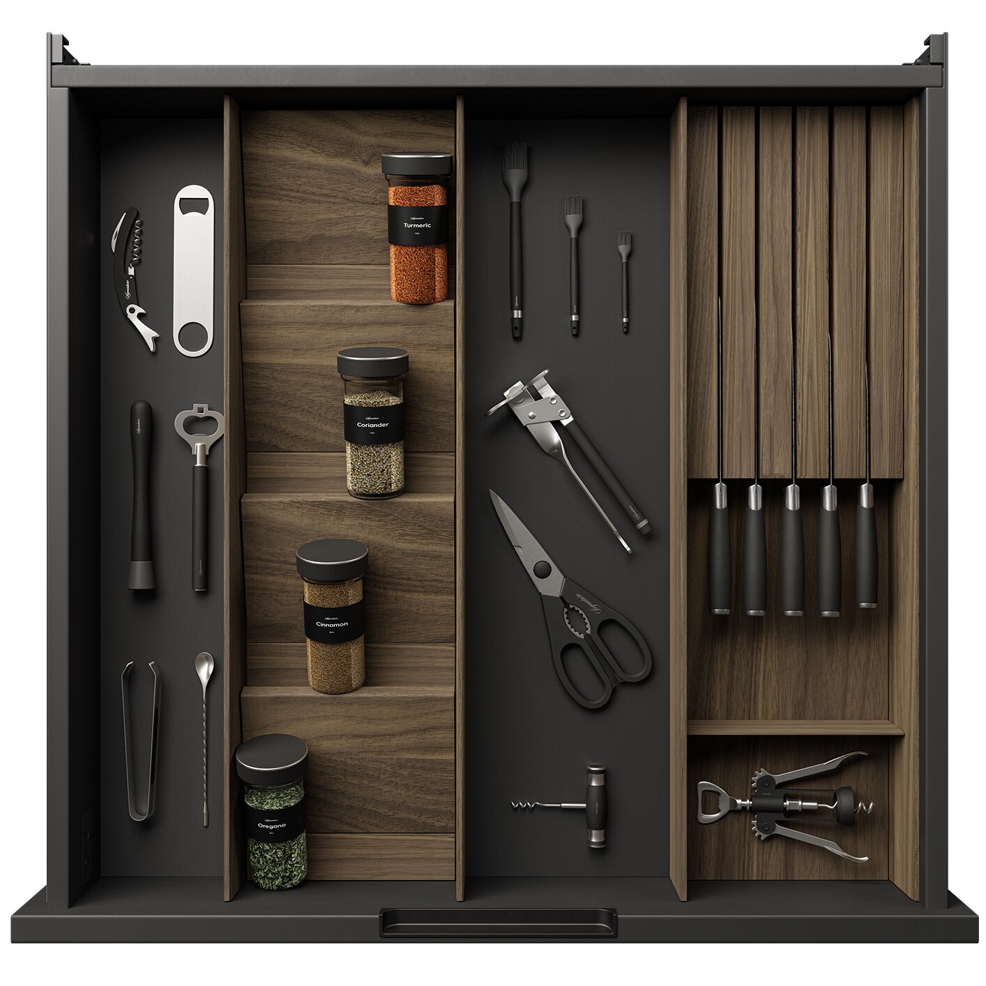 24 Inch Accessory Drawer Organizer Kits-AUTOGRAPH-LILLIAN