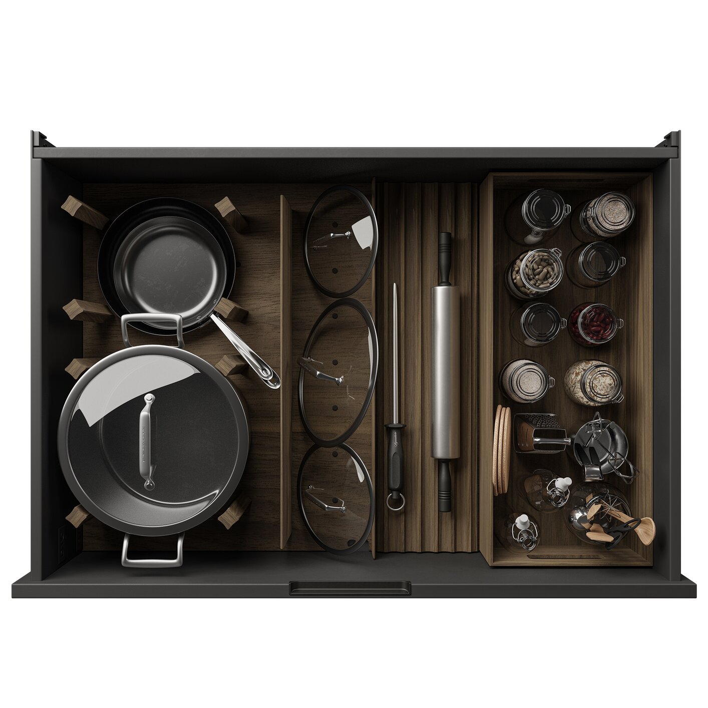 36 Inch Deep Drawer Organizer Kits-AUTOGRAPH-AUGUSTINA