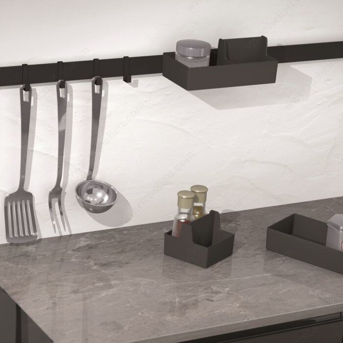 Backsplash Rail for Sous-Chef System