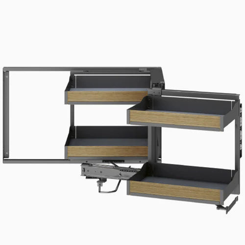 Corner Pull-Out Spice Rack