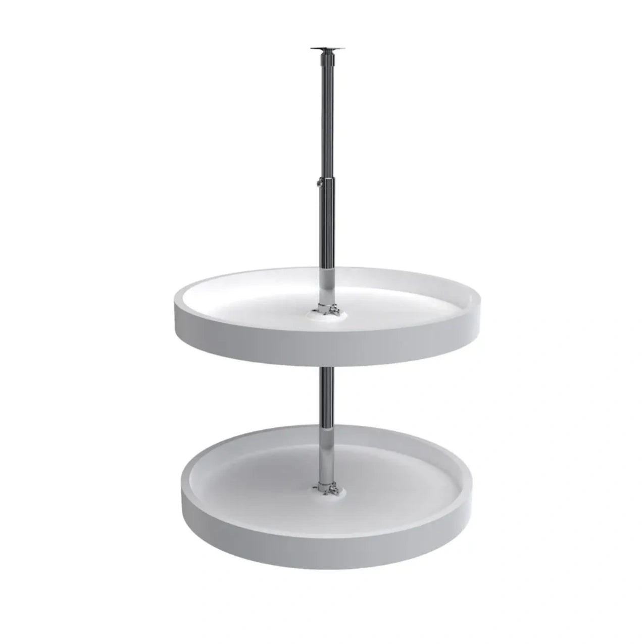 Lazy Susan – RAS, Full Circle, Polymer, 2-Shelf Organizer for Wall & Upper Cabinets
