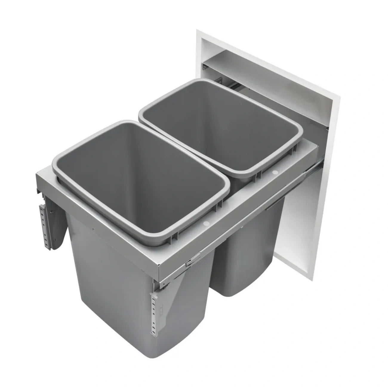 Steel Top Mount Waste Container w/Soft-Close
