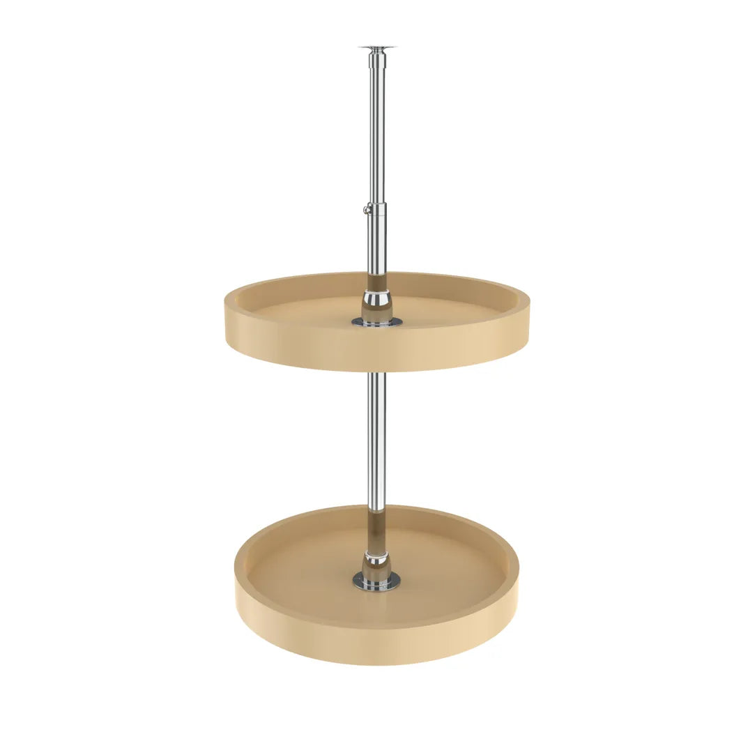 Lazy Susan – RAS, Full Circle, Polymer, 2-Shelf Organizer for Wall & Upper Cabinets