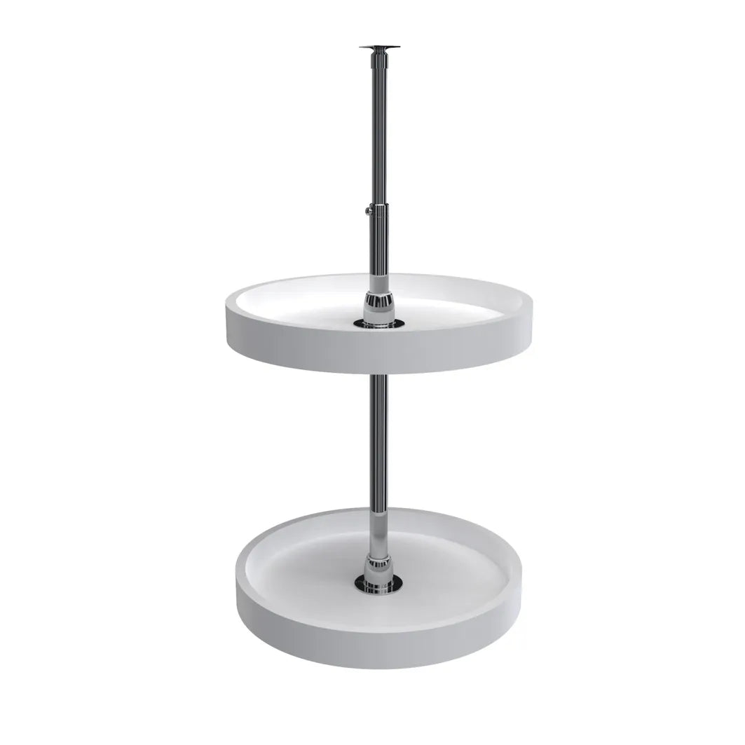 Lazy Susan – RAS, Full Circle, Polymer, 2-Shelf Organizer for Wall & Upper Cabinets