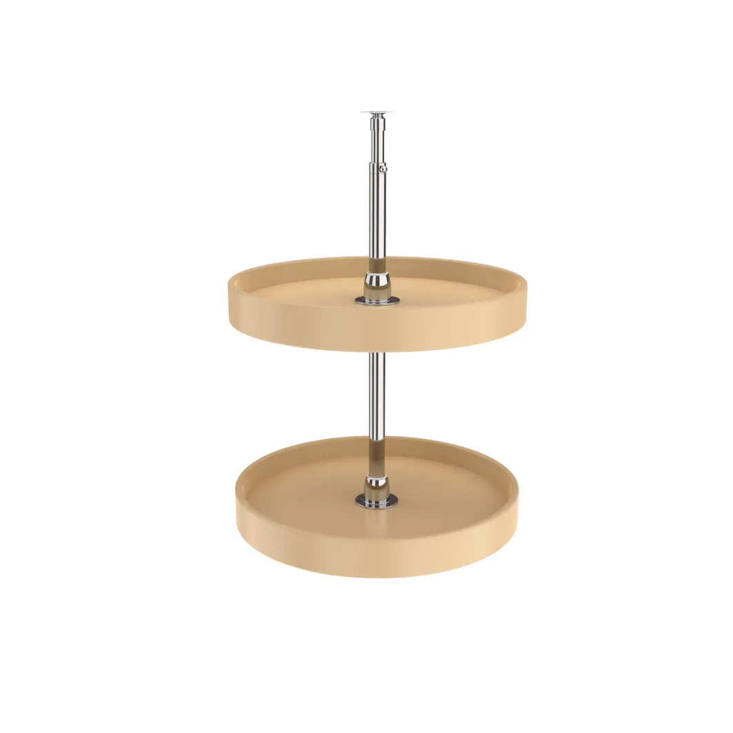 Lazy Susan – RAS, Full Circle, Polymer, 2-Shelf Organizer for Wall & Upper Cabinets