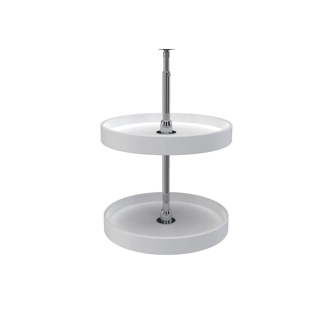 Lazy Susan – RAS, Full Circle, Polymer, 2-Shelf Organizer for Wall & Upper Cabinets
