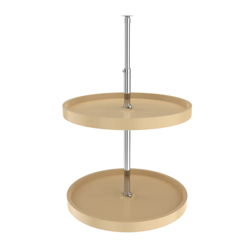 Lazy Susan – RAS, Full Circle, Polymer, 2-Shelf Organizer for Wall & Upper Cabinets