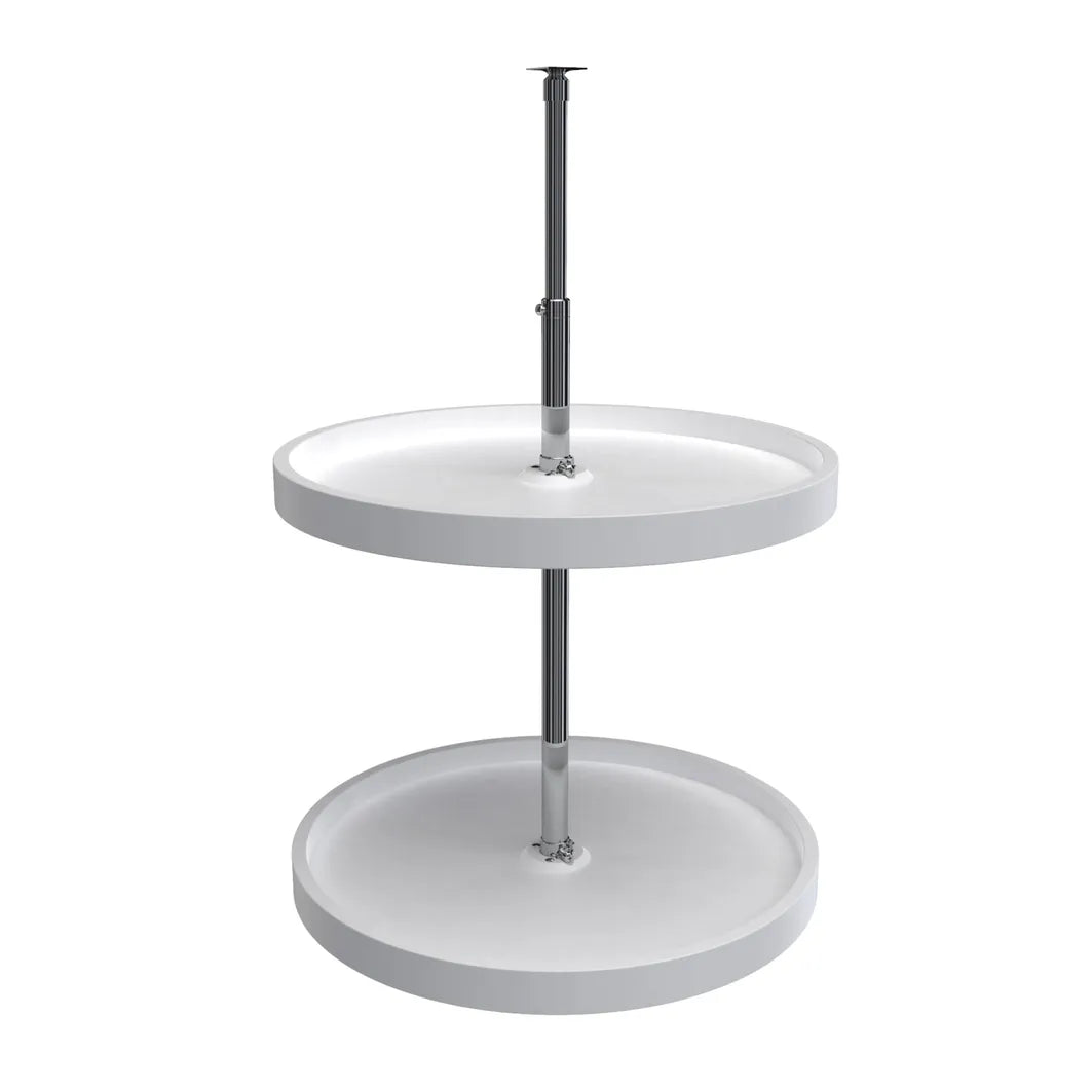 Lazy Susan – RAS, Full Circle, Polymer, 2-Shelf Organizer for Wall & Upper Cabinets