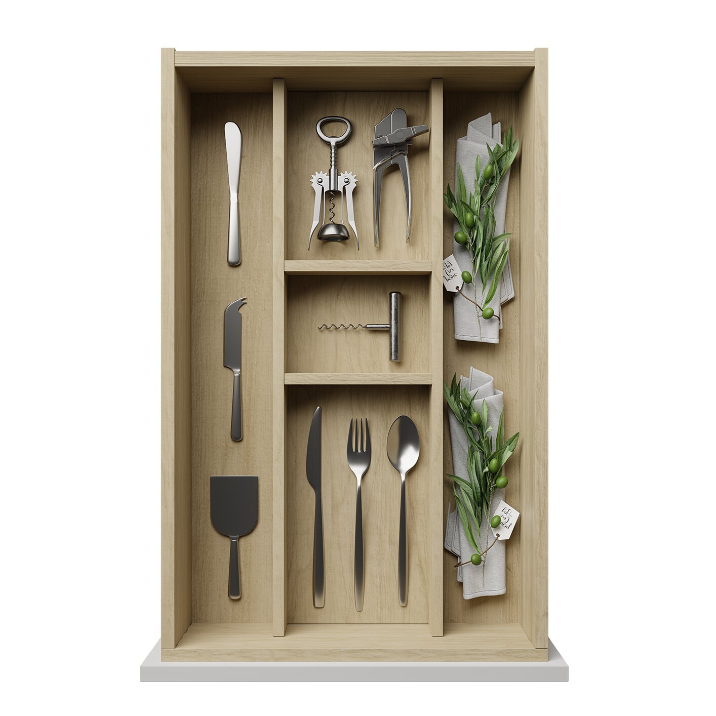 Cutlery Drawer Organizer Kits-IMPRINT