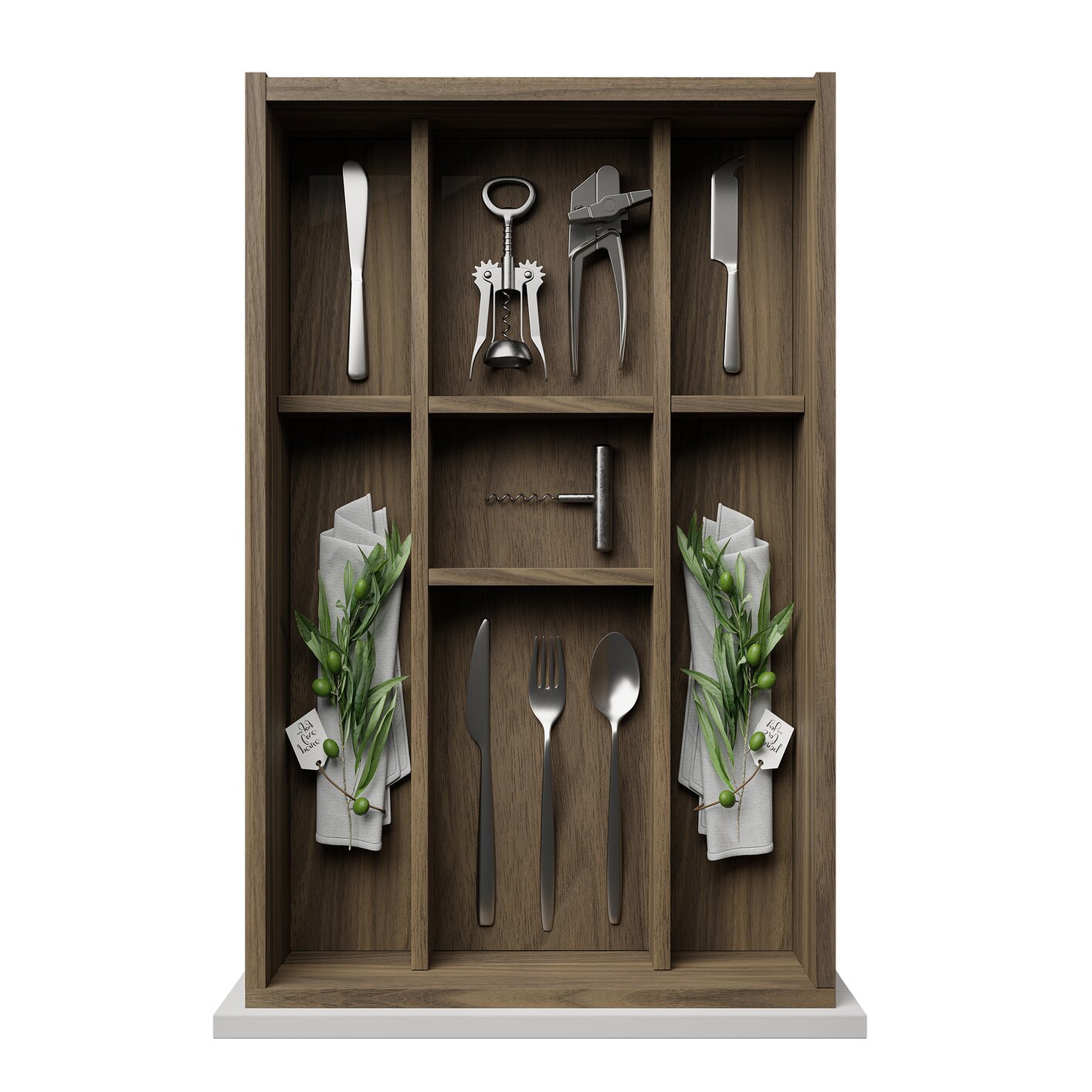 Cutlery Drawer Organizer Kits-IMPRINT