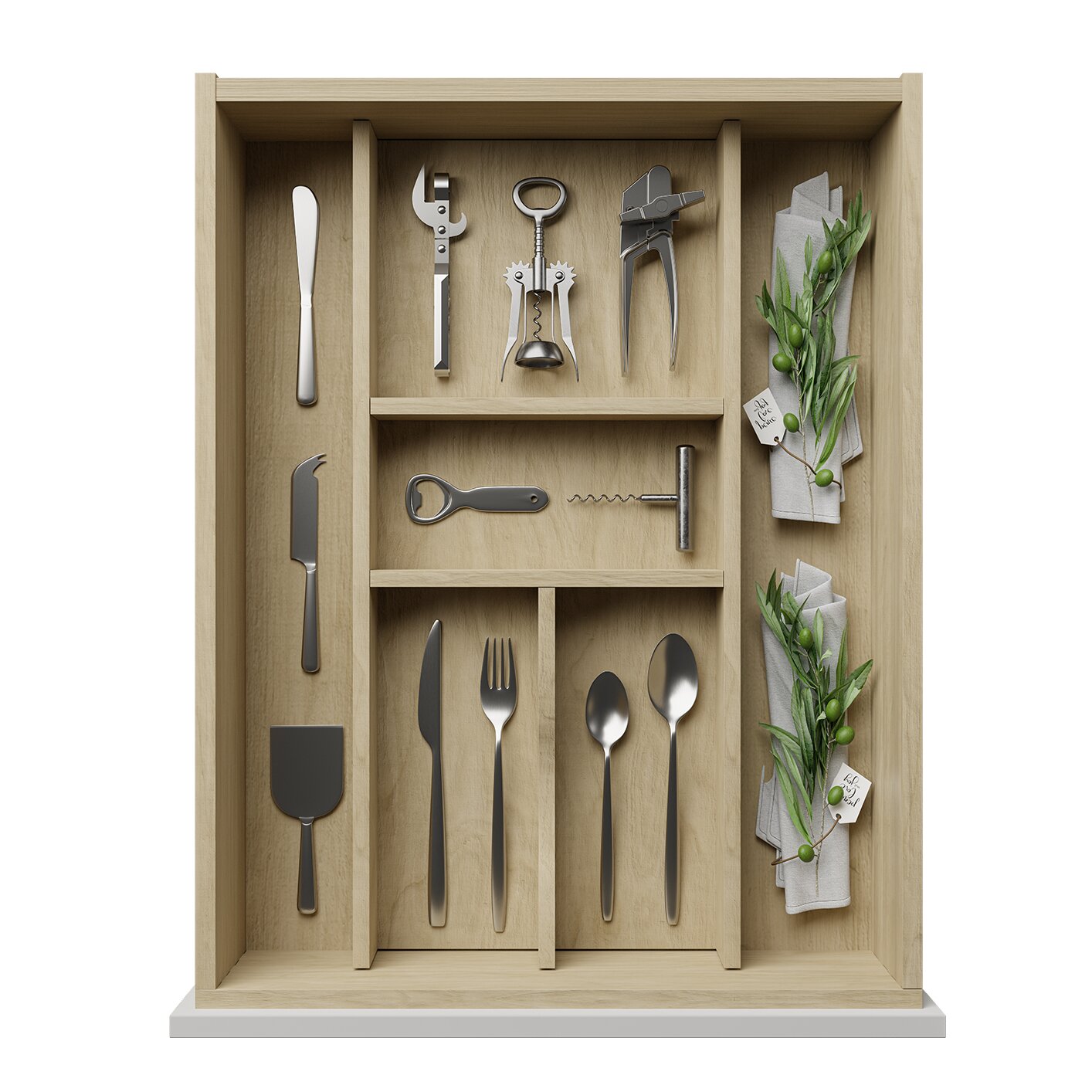 Cutlery Drawer Organizer Kits-IMPRINT