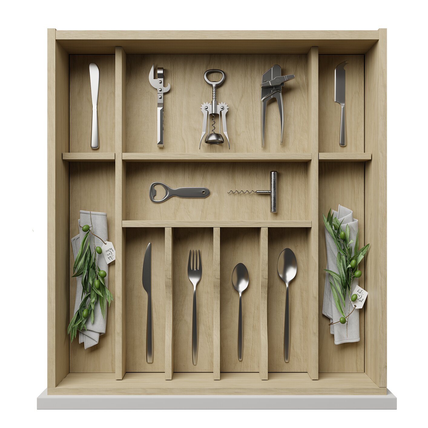 Cutlery Drawer Organizer Kits-IMPRINT