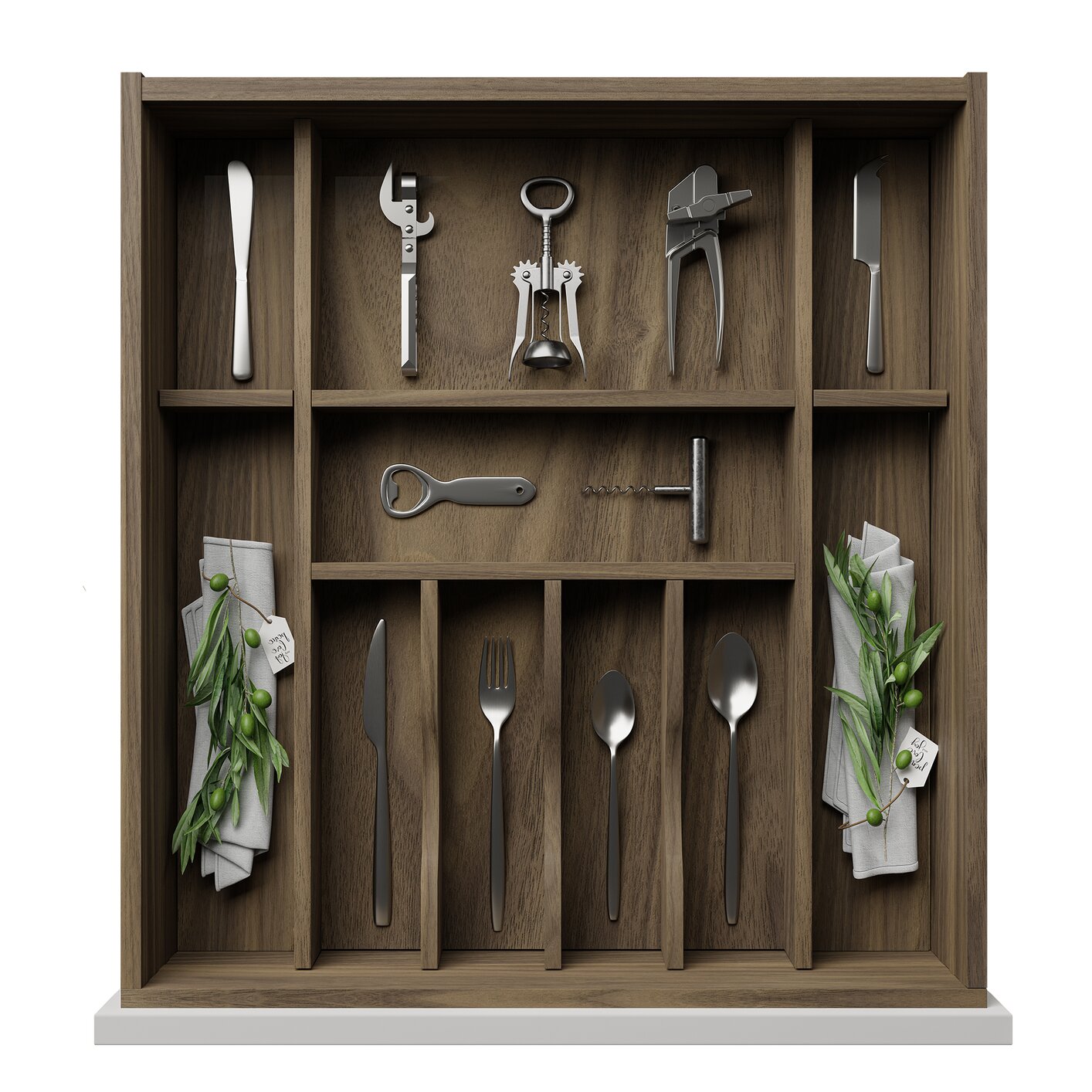 Cutlery Drawer Organizer Kits-IMPRINT