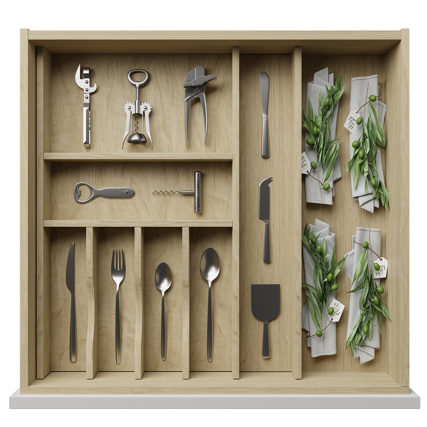 Cutlery Drawer Organizer Kits-IMPRINT