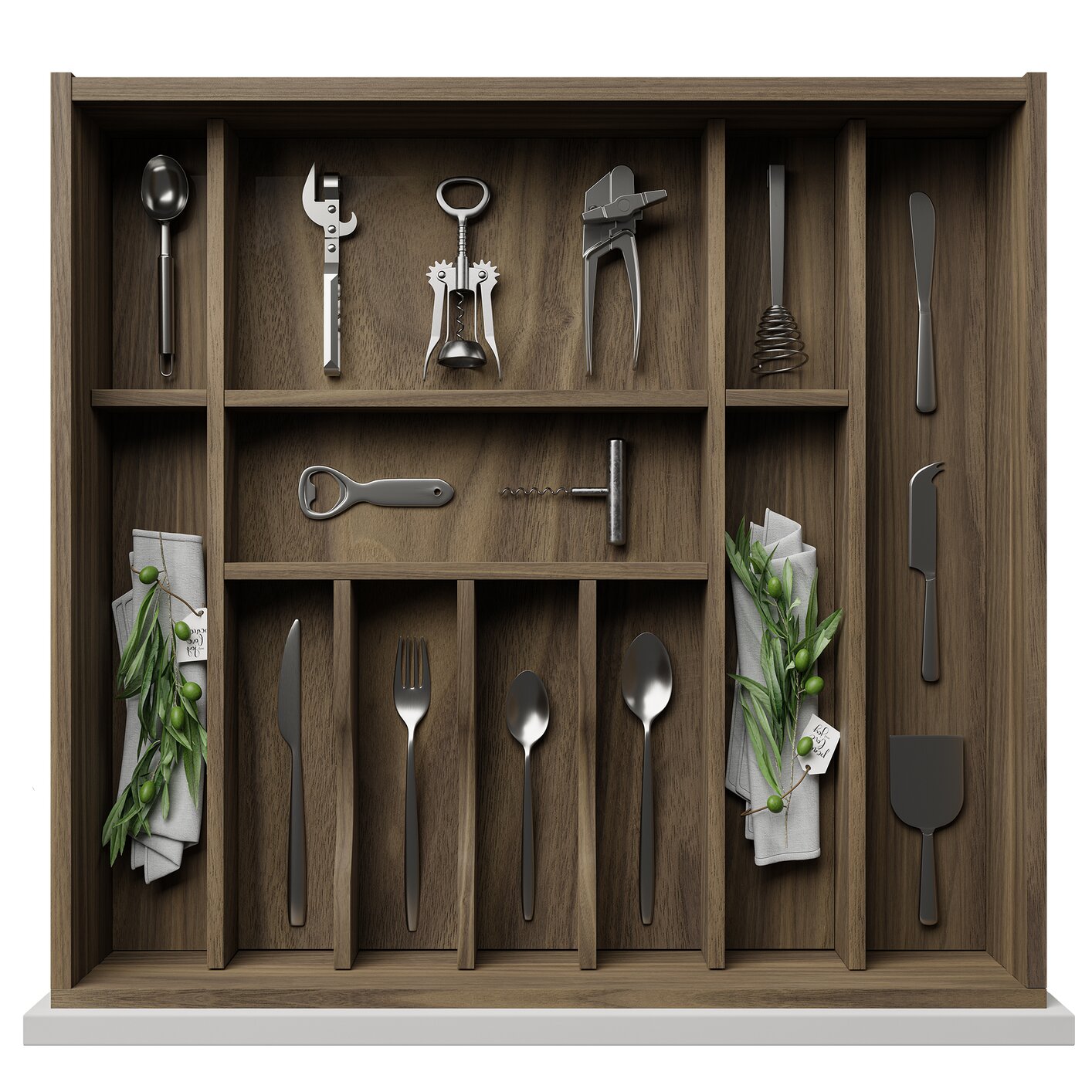Cutlery Drawer Organizer Kits-IMPRINT