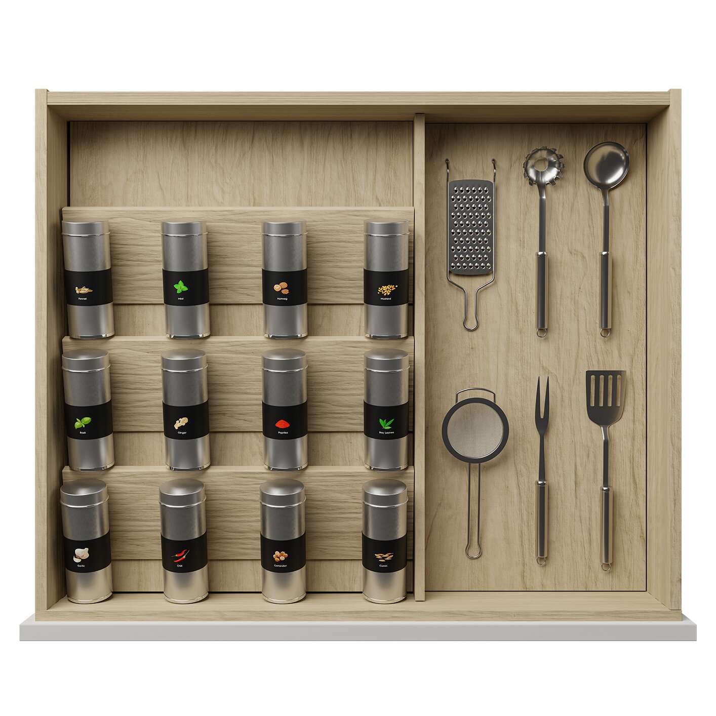 Accessory Drawer Organizer Kits-IMPRINT