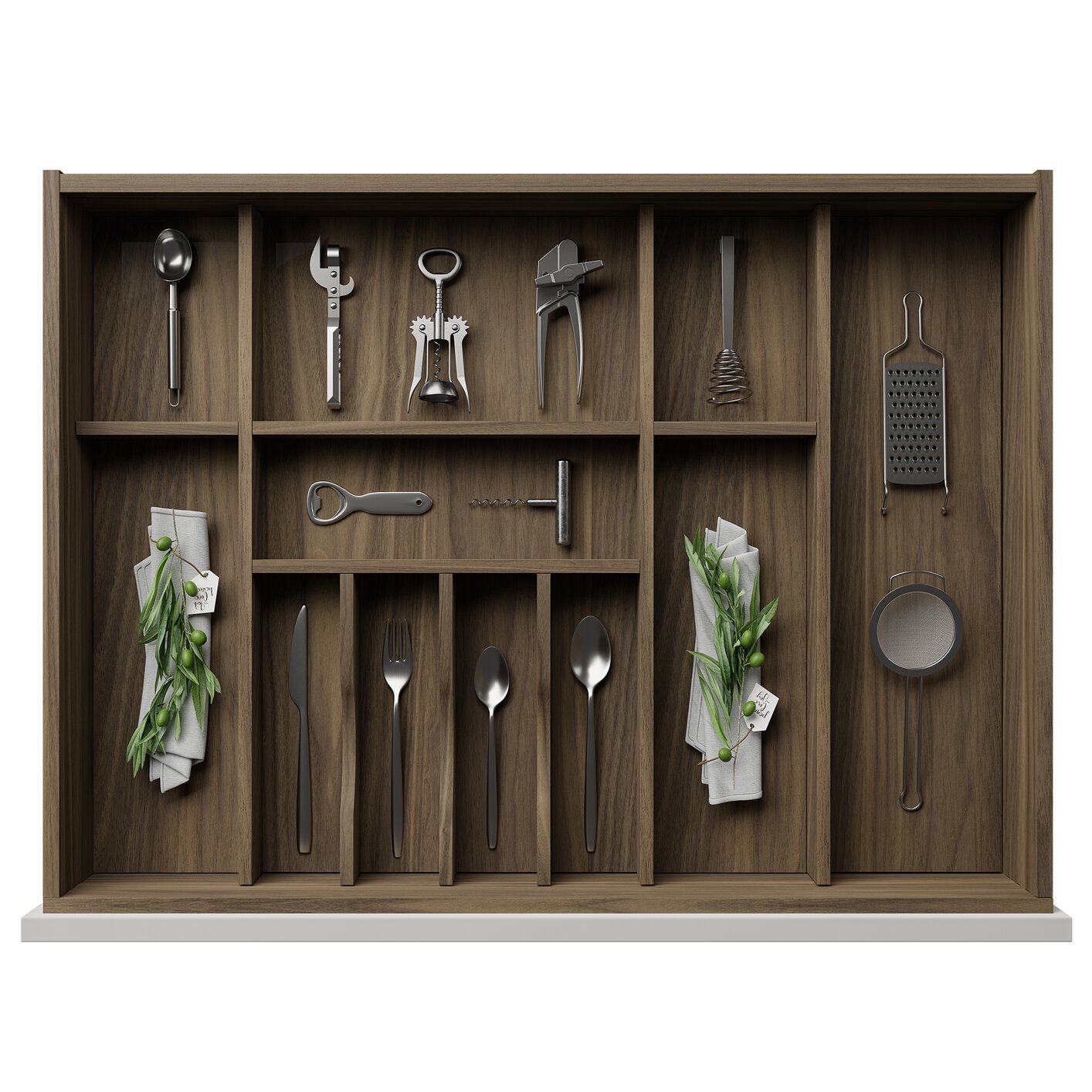 Cutlery Drawer Organizer Kits-IMPRINT