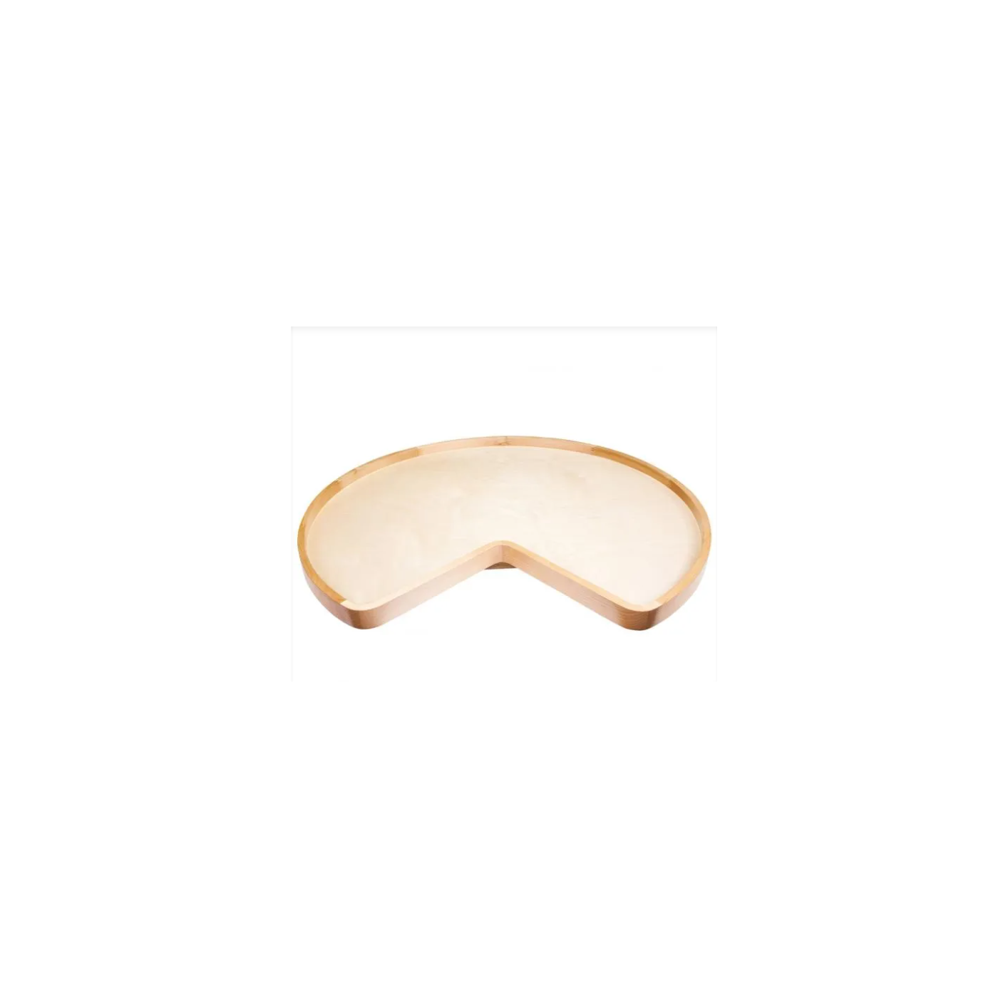 M-Series Wood Lazy Susan Birch Shelf with Swivel, 28"