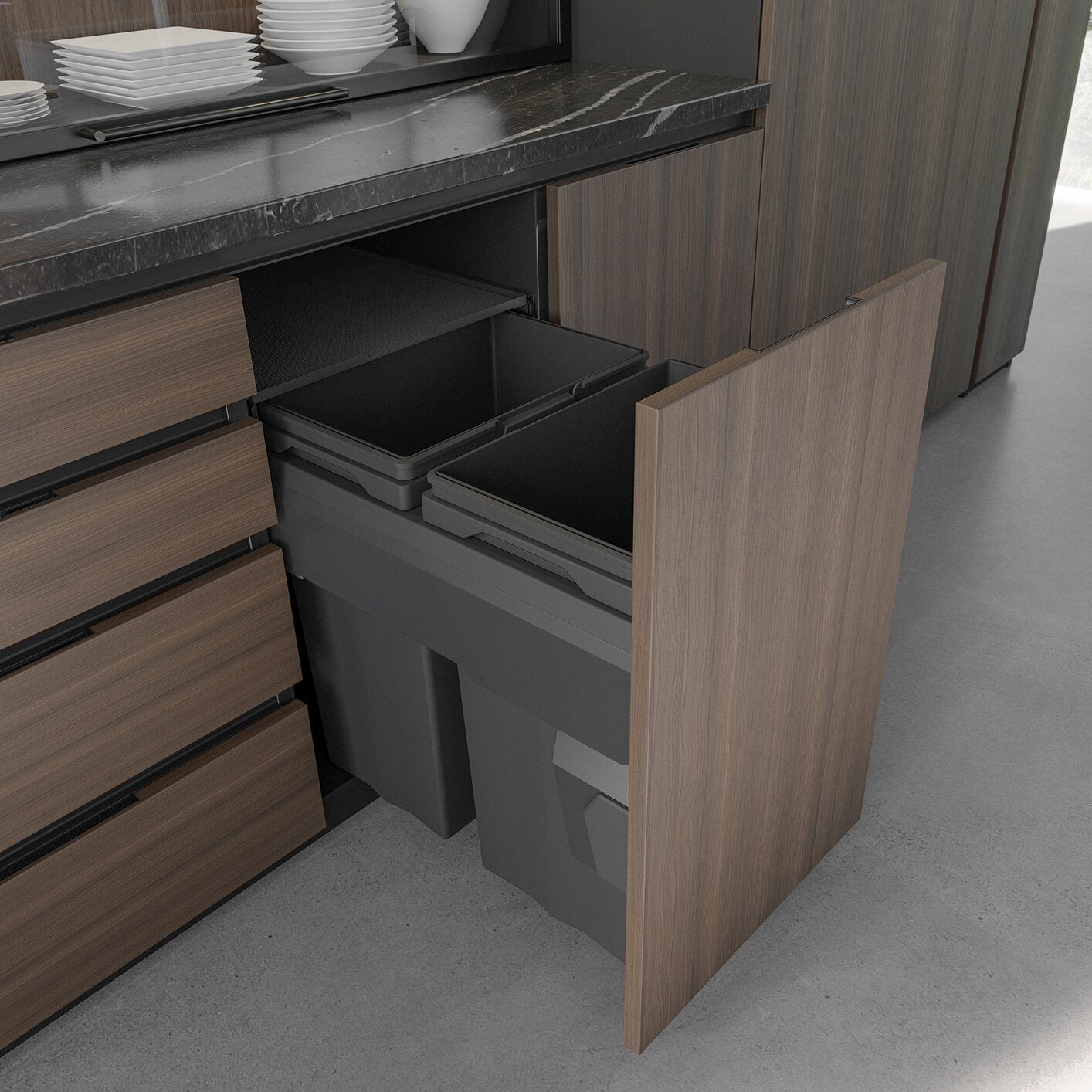 M-Series Max Bin Waste Storage System