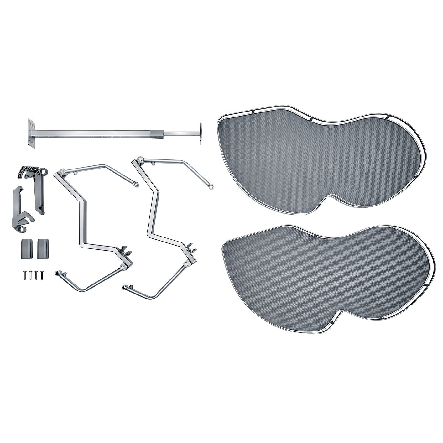 M-Series Swing Corner, Sunlight Silver, RH