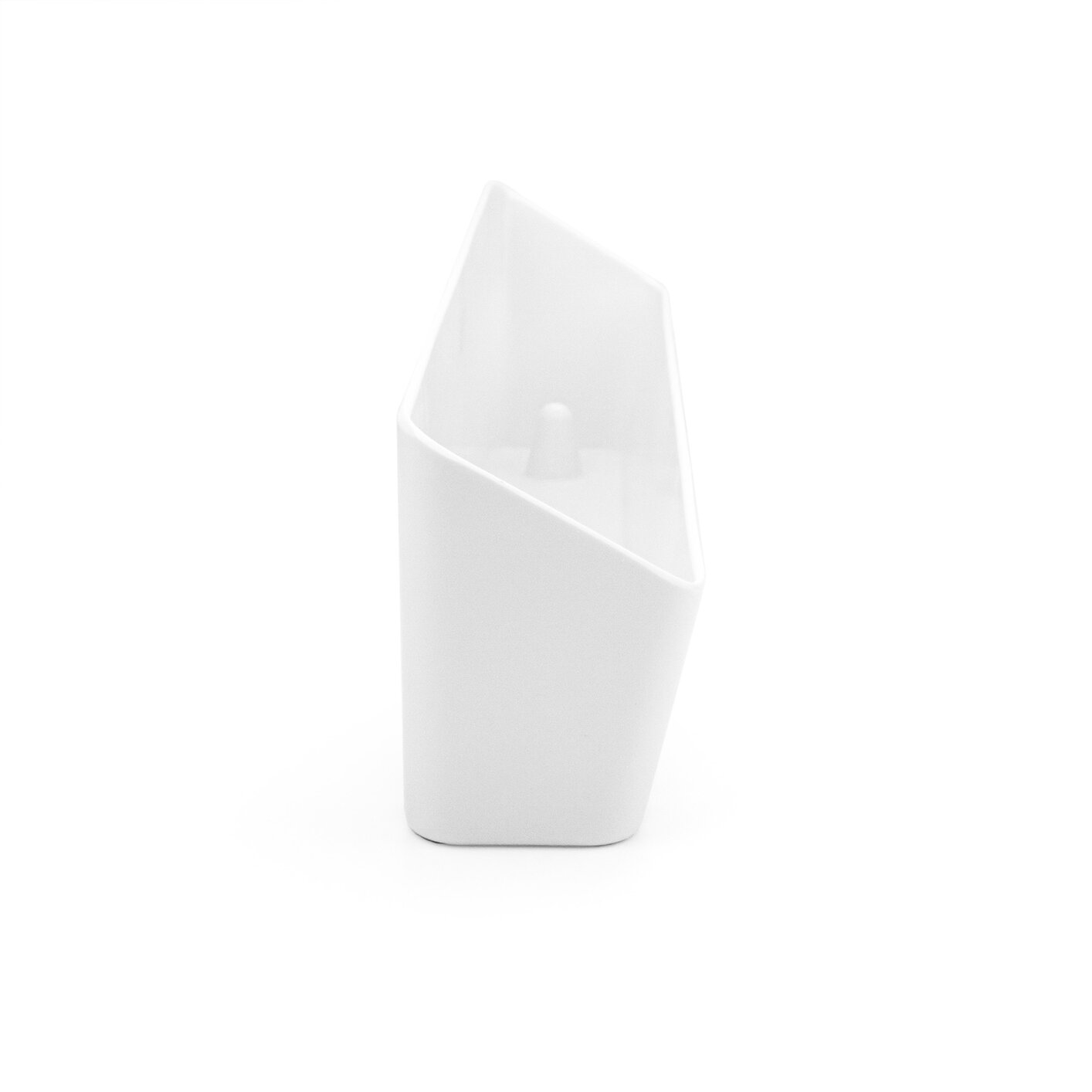 M-Series Tip-Out Tray with Soap Container and Ring Peg 30" White