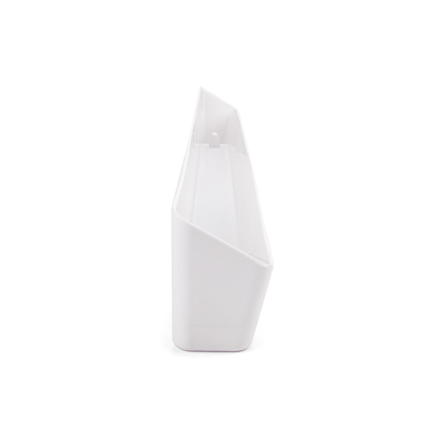 M-Series Tip-Out Tray with Soap Container and Ring Peg 30" White