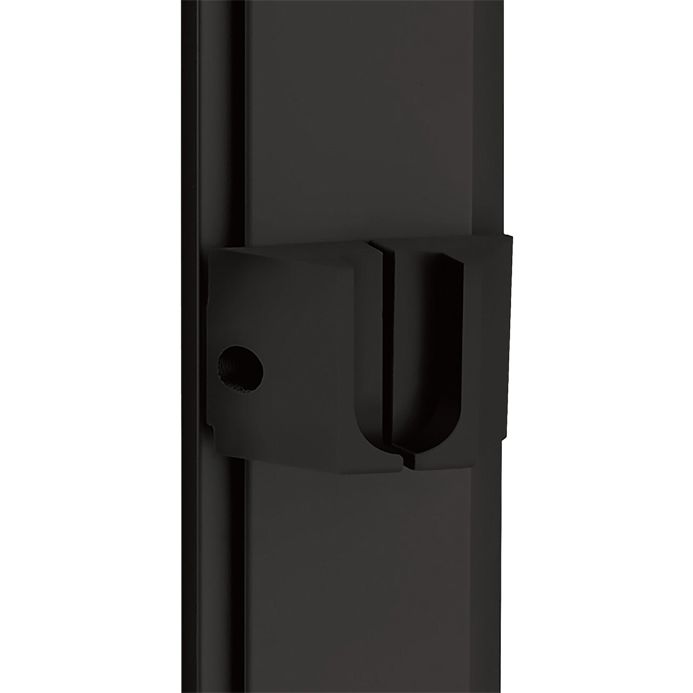 Slim Closet Tube Holder for Oval Rods