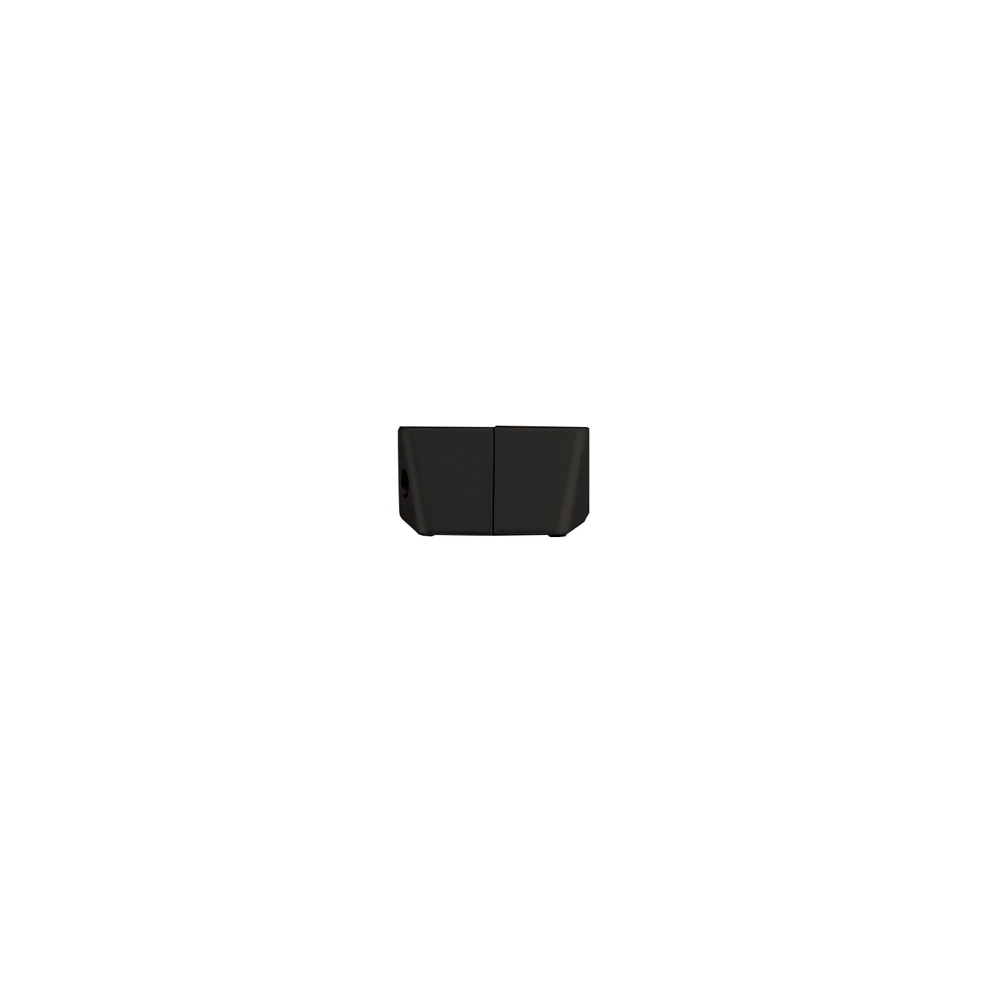 Slim Top Bracket for Glass Shelves or Cabinets