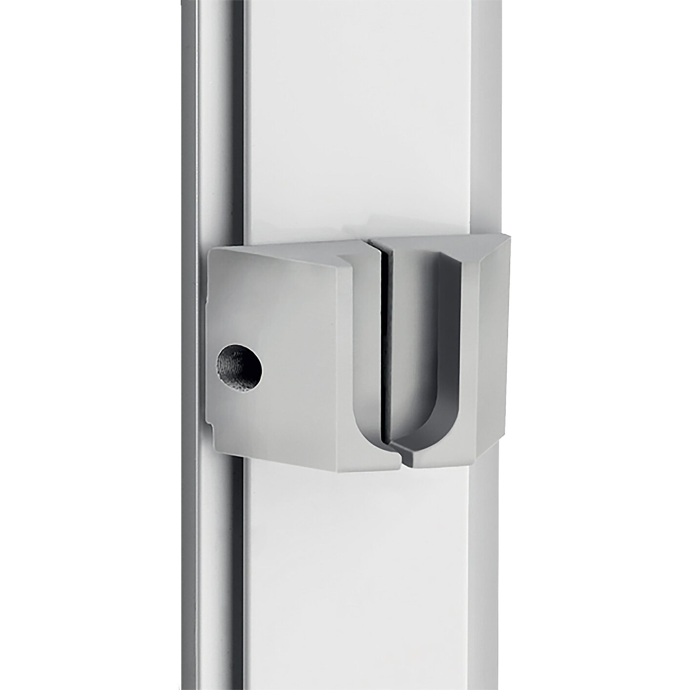 Slim Closet Tube Holder for Oval Rods