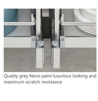 Soft-closing Pull-out System for Blind Corner