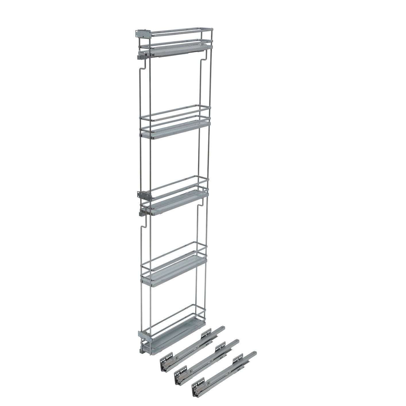 Vibo Filler Pullout for Narrow Pantry, Anthracite Grey
