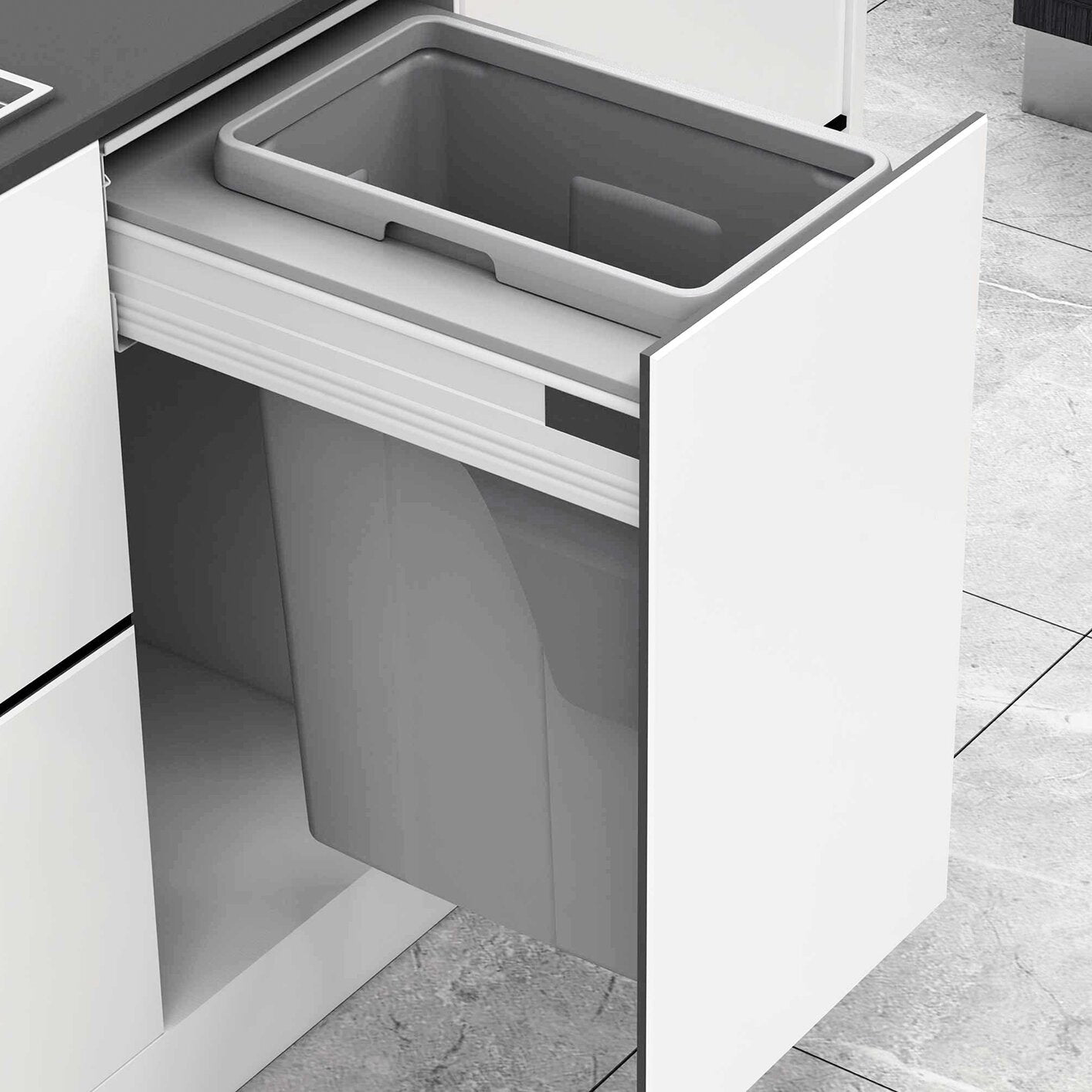 UBStor Infinity Waste Storage Solutions, for 400mm wide cabinet