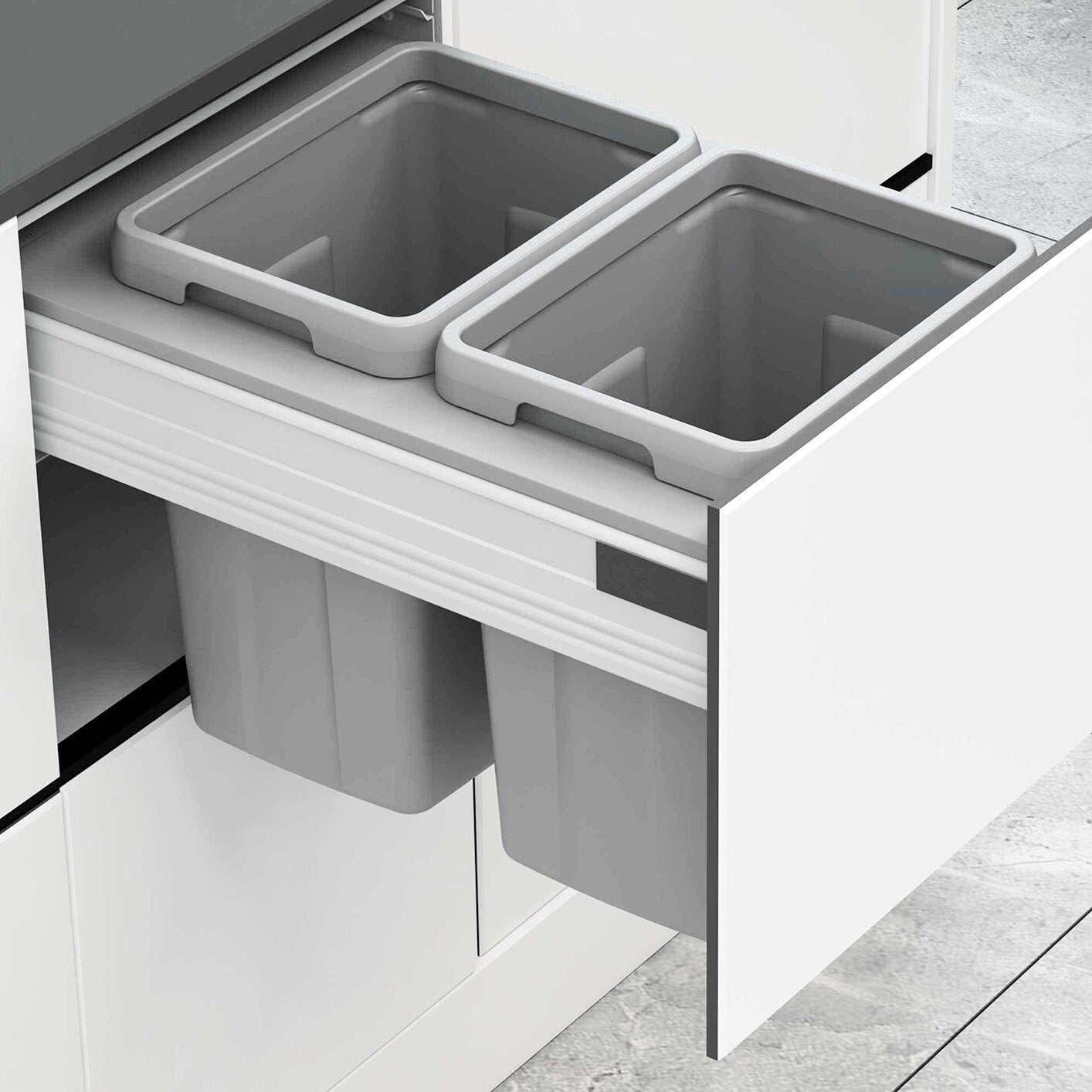 UBStor Infinity Waste Storage Solutions, for 400mm wide cabinet