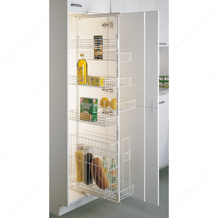 White Wire Baskets