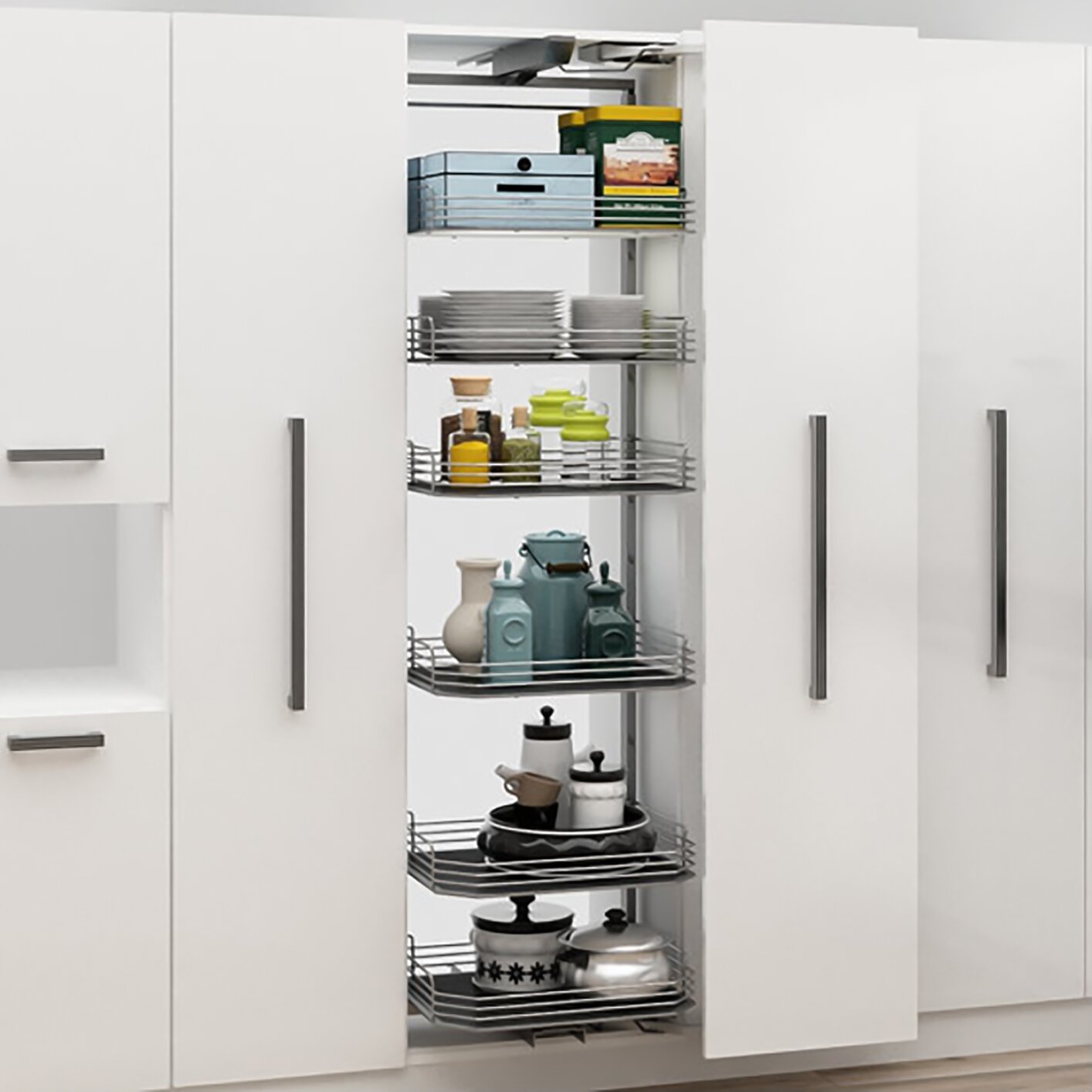 Space Lateral Pantry - Reversible Bottoms