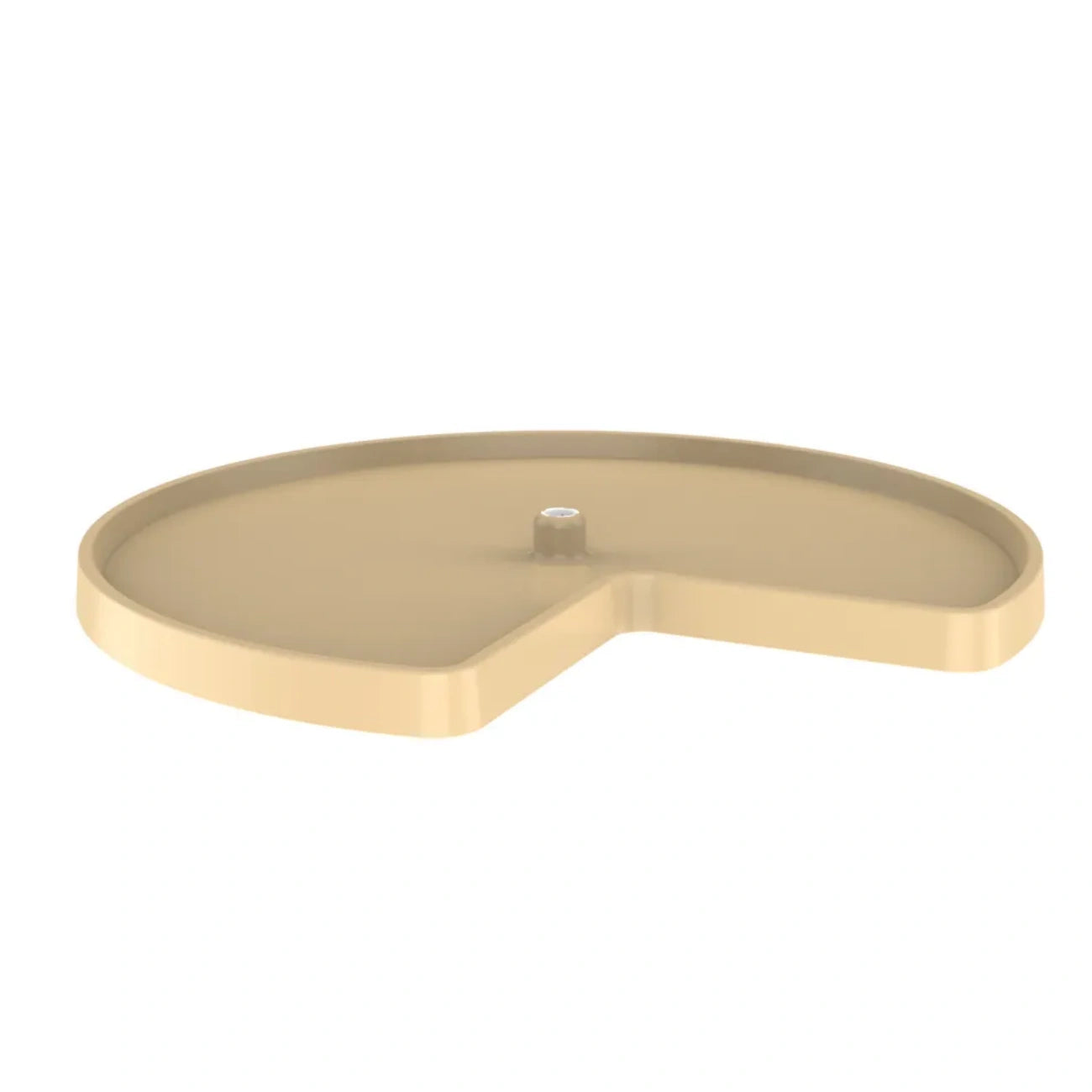 Lazy Susan – Value Line, Kidney-Shaped, Polymer, 2-Shelf Organizer for Base & Lower Cabinets