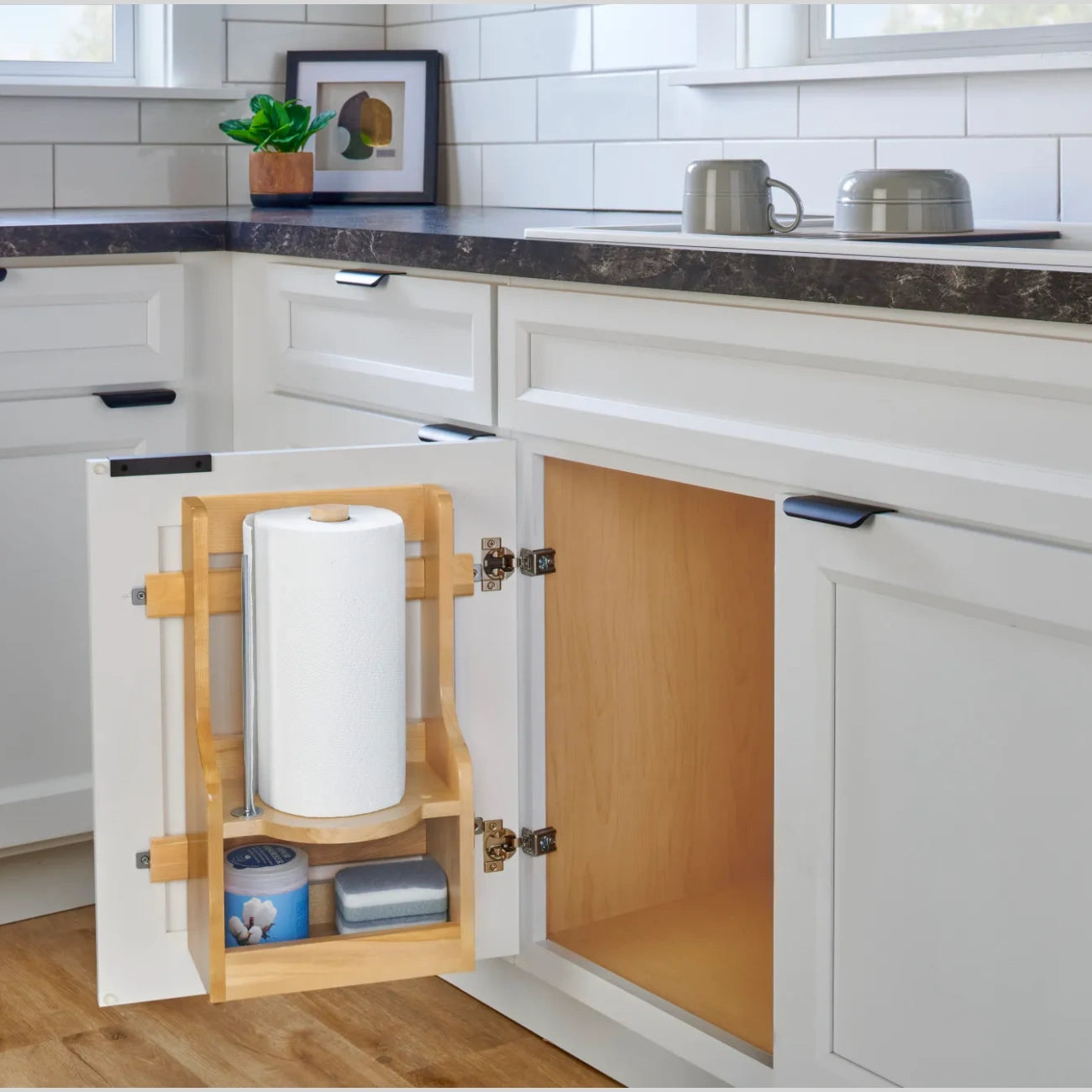 Sink Base Paper Towel Holder