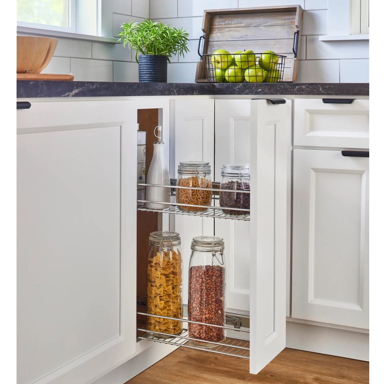 Two-Tier Base Organizer Pullout