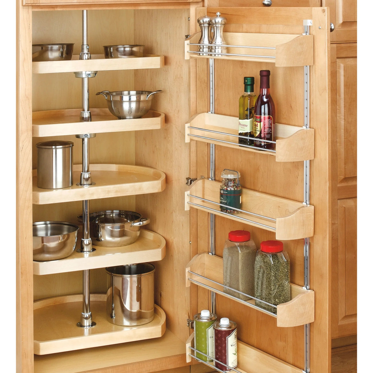 Wood Classic Lazy Susans - (Tall Cabinets)