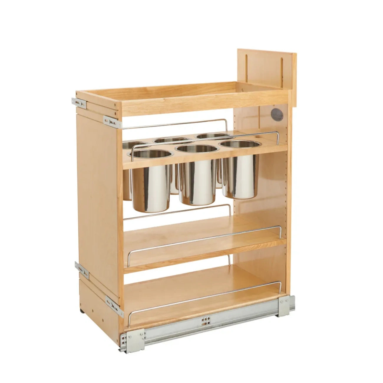 Base Cabinet Pullout w/Utensil Bins