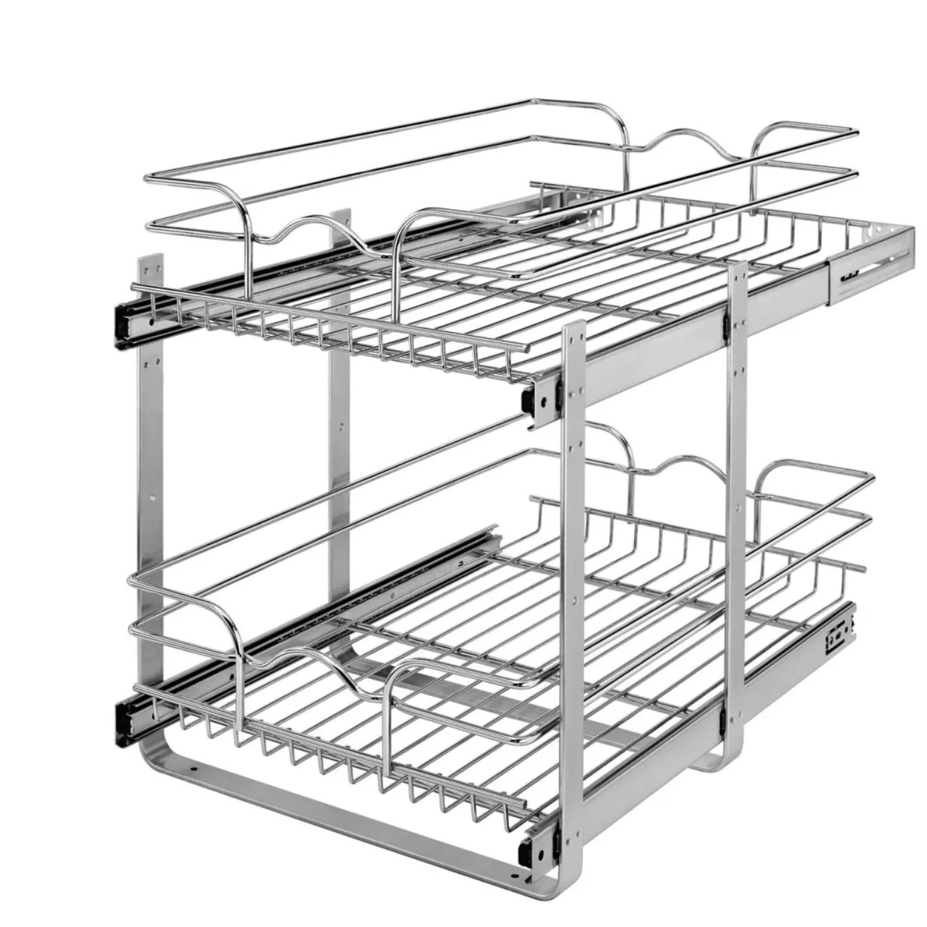 Chrome Wire Pullout Shelves